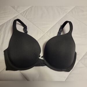 Cacique Black Full Coverage Bra with Adjustable Straps